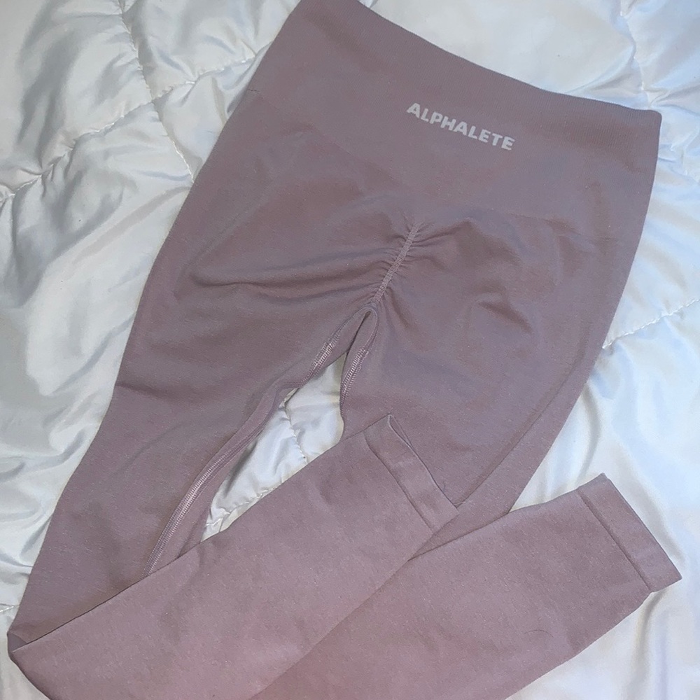 alphalete leggings - viola
